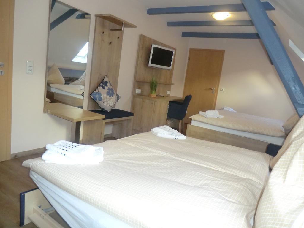 Hotel Pension Am Hafen Norddeich  Camera foto
